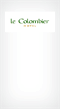 Mobile Screenshot of hotel-colombier.com